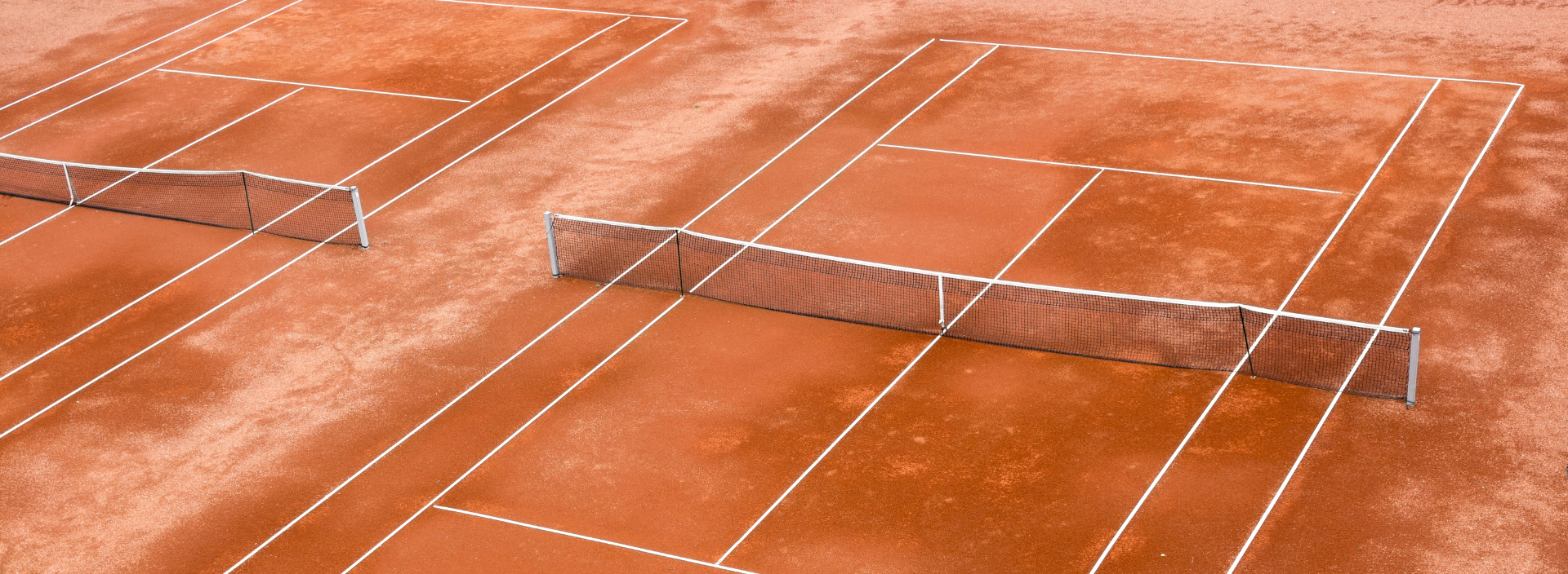 terrain de tennis court de tennis en terre battue